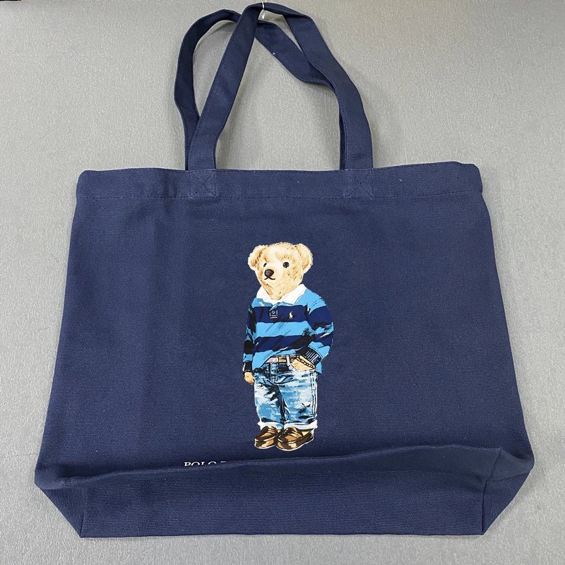 Polo Ralph Lauren Bear Golf Tote Bag Navy - 20