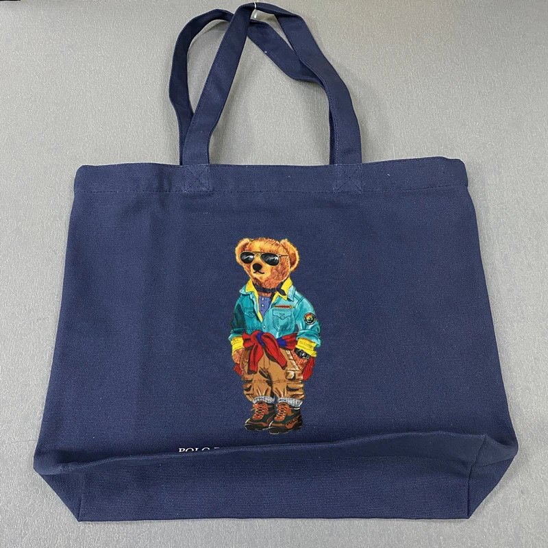 Polo Ralph Lauren Bear Golf Tote Bag Navy - 25