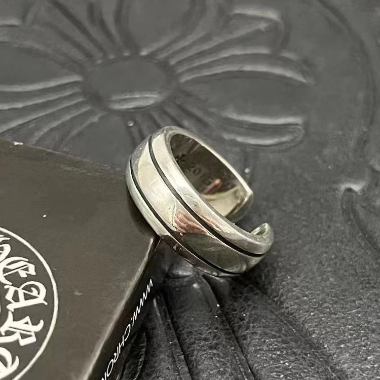 Chrome Hearts Jewelry Gothic Engraved Rings — CJ034