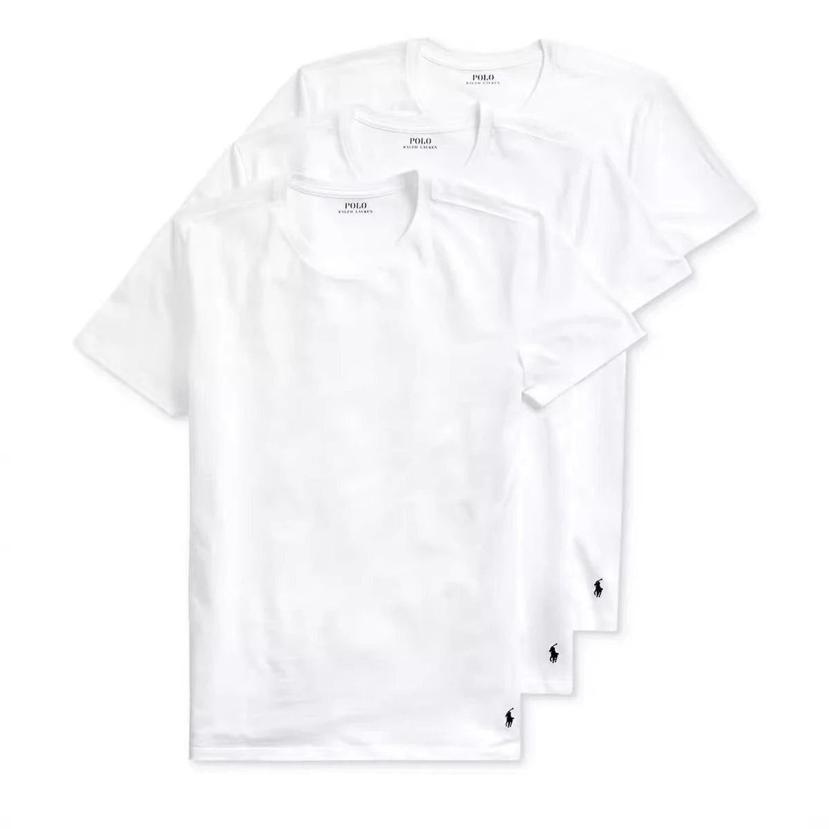 Classic pony pure cotton round neck T-shirt