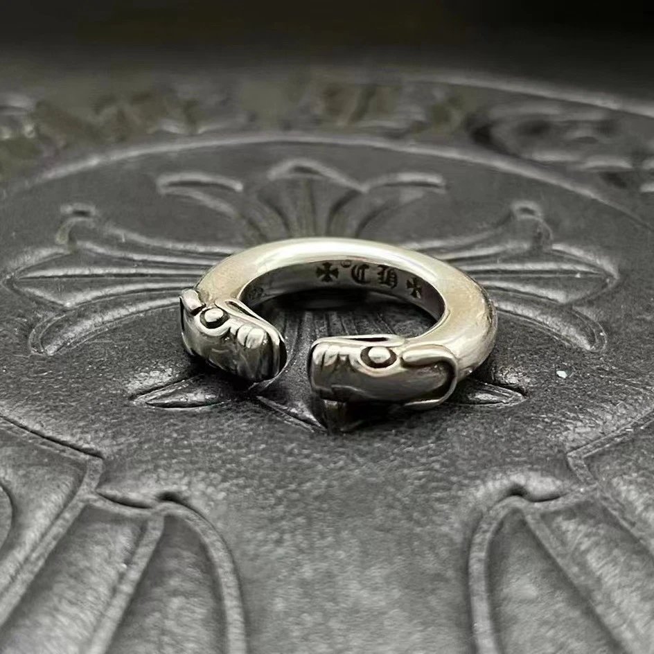 Chrome Hearts Jewelry Gothic Engraved Rings — CJ063