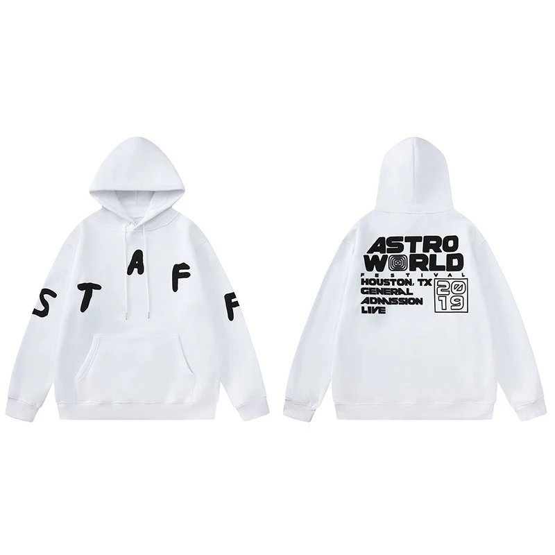 Cactus Jack Hoodies & Sweatshirts Graphic pullover — TS25 White