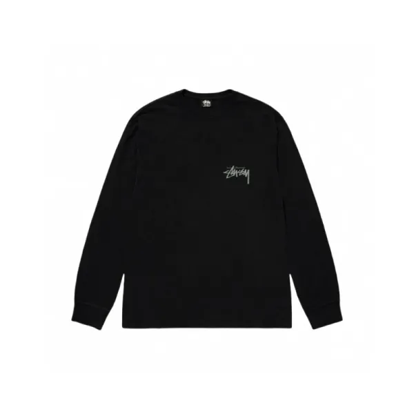 Stussy Classic Logo Long Sleeve T-Shirt Turquoise - 18