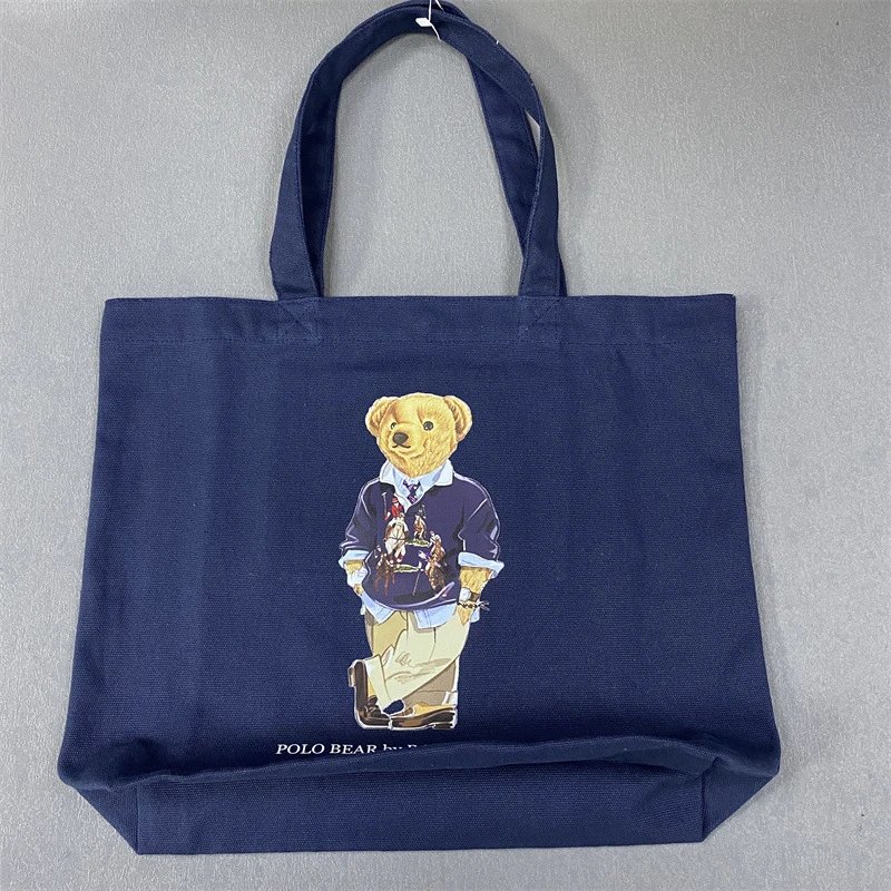 Polo Ralph Lauren Bear Golf Tote Bag Navy - 2
