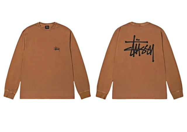 Stüssy T-Shirts Long-Sleeve Logo Print T-Shirt product detail image 33