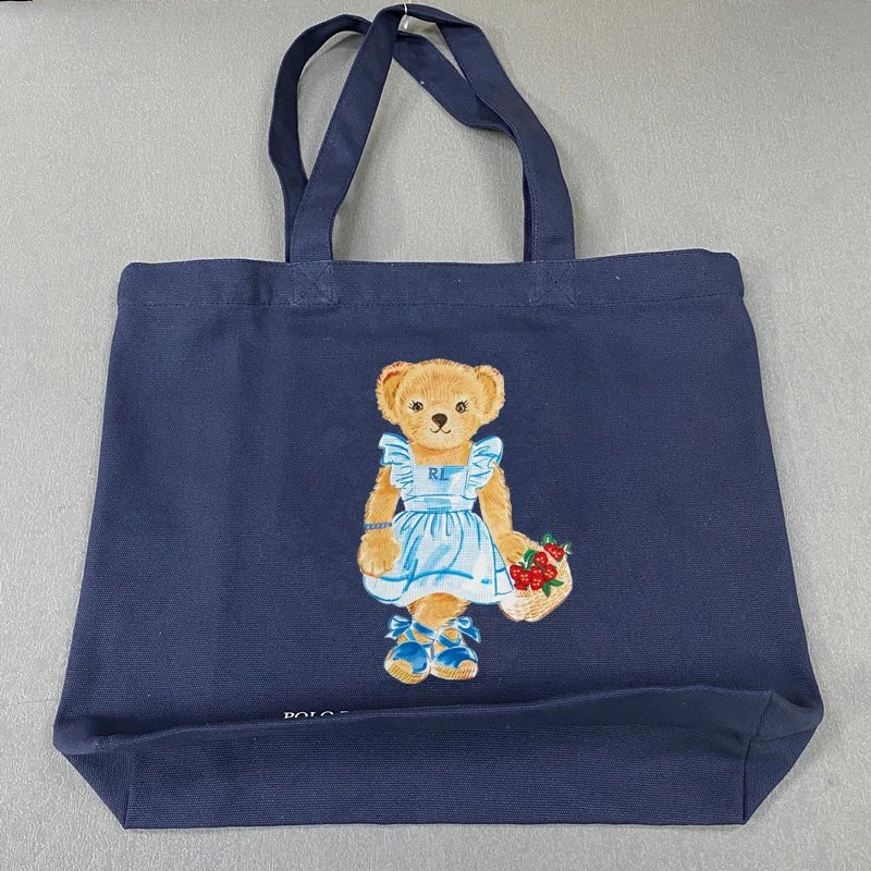 Polo Ralph Lauren Bear Golf Tote Bag Navy - 14