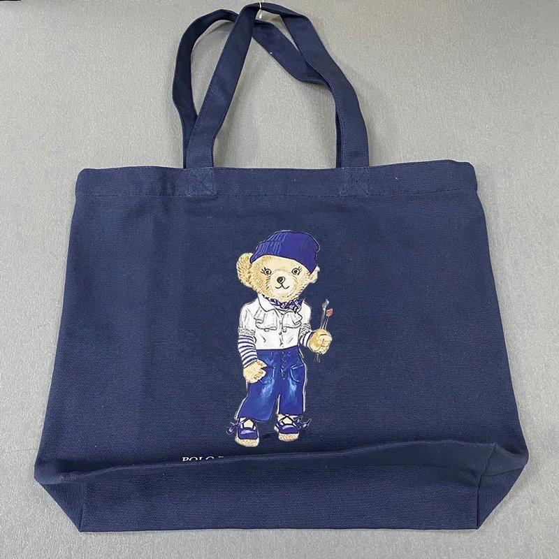 Polo Ralph Lauren Bear Golf Tote Bag Navy - 27