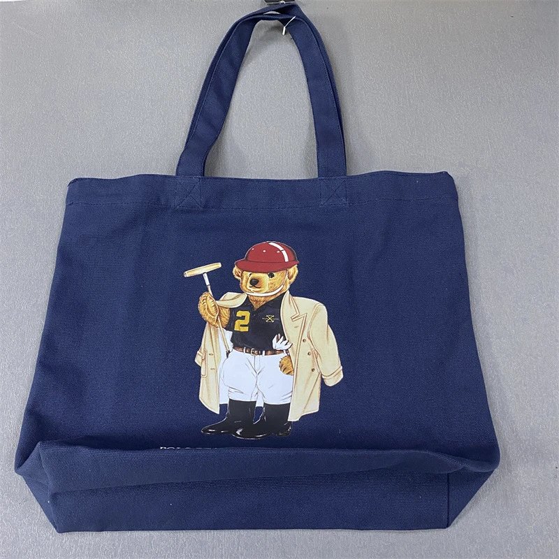 Polo Ralph Lauren Bear Golf Tote Bag Navy - 5