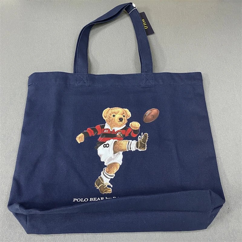 Polo Ralph Lauren Bear Golf Tote Bag Navy - 7