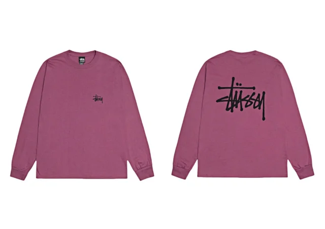 Stüssy T-Shirts Long-Sleeve Logo Print T-Shirt product detail image 27