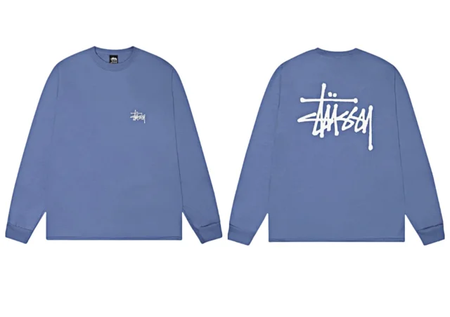 Stüssy T-Shirts Long-Sleeve Logo Print T-Shirt product detail image 30