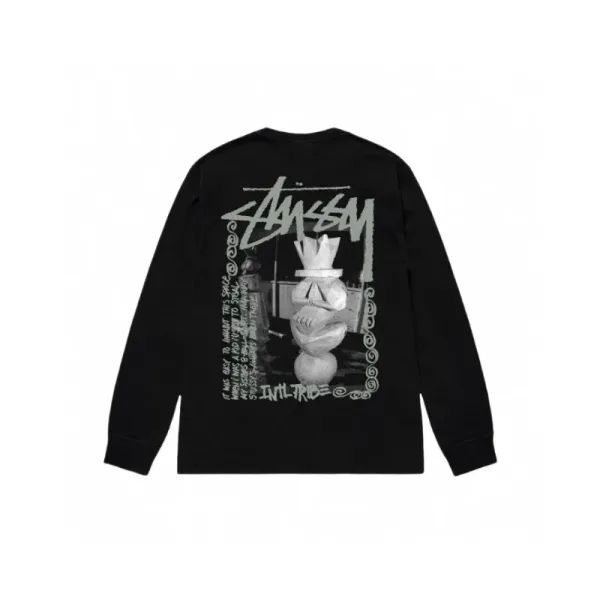 Stussy Classic Logo Long Sleeve T-Shirt Turquoise - 19