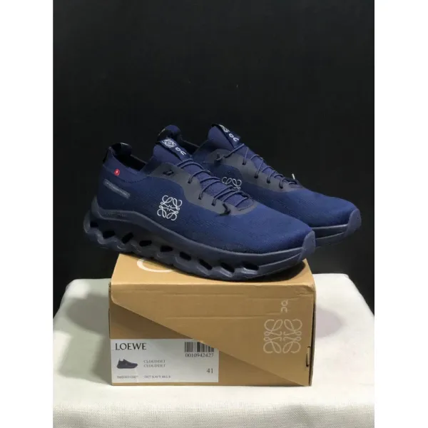 Loewe Cloudtilt Navy Blue Sneakers - 1