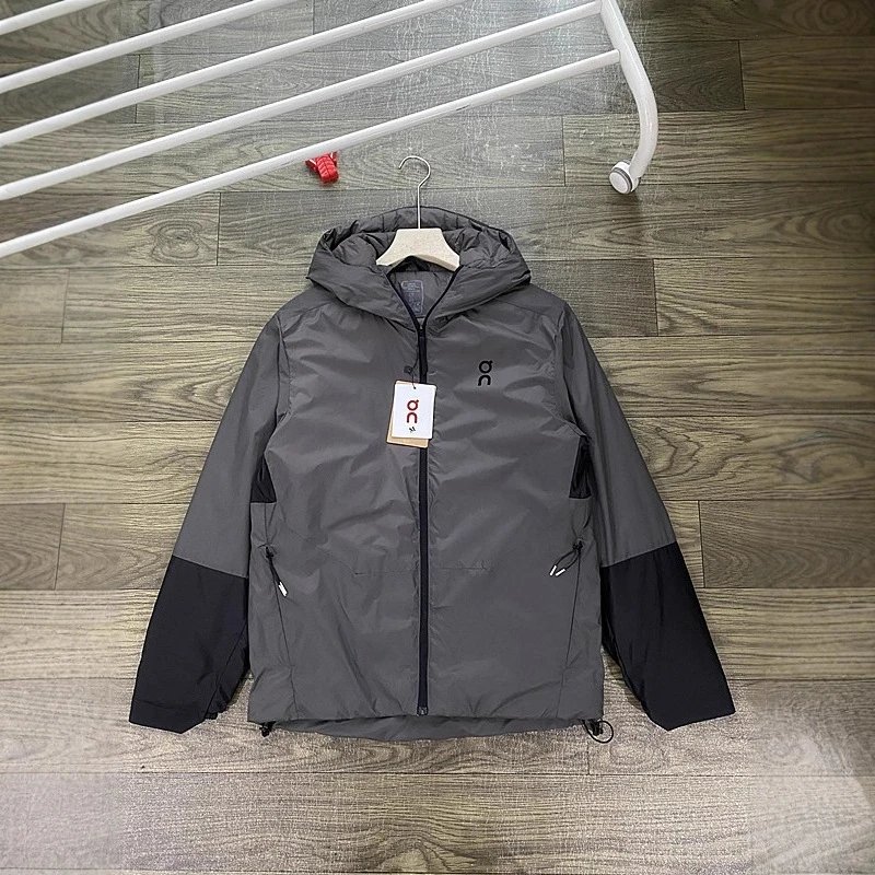 On Jackets Hooded colour-block zip jacket image 9