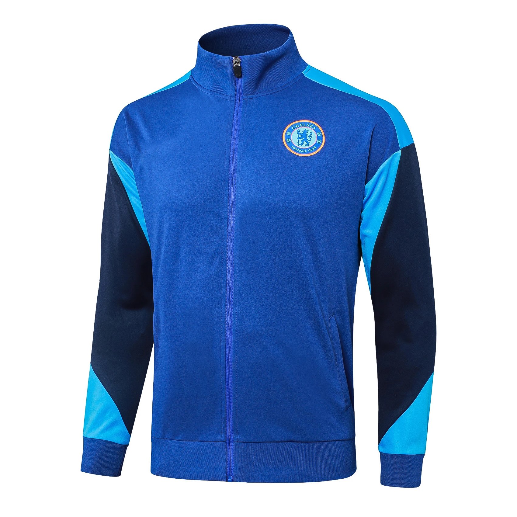 CBF x Artist Collaboration Christ the Redeemer Graphic Track Jacket Blue Outerwear - 7