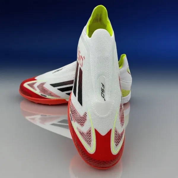 Adidas Xeno F50 Turf Soccer Cleats Black Lime Green Sneakers - 21