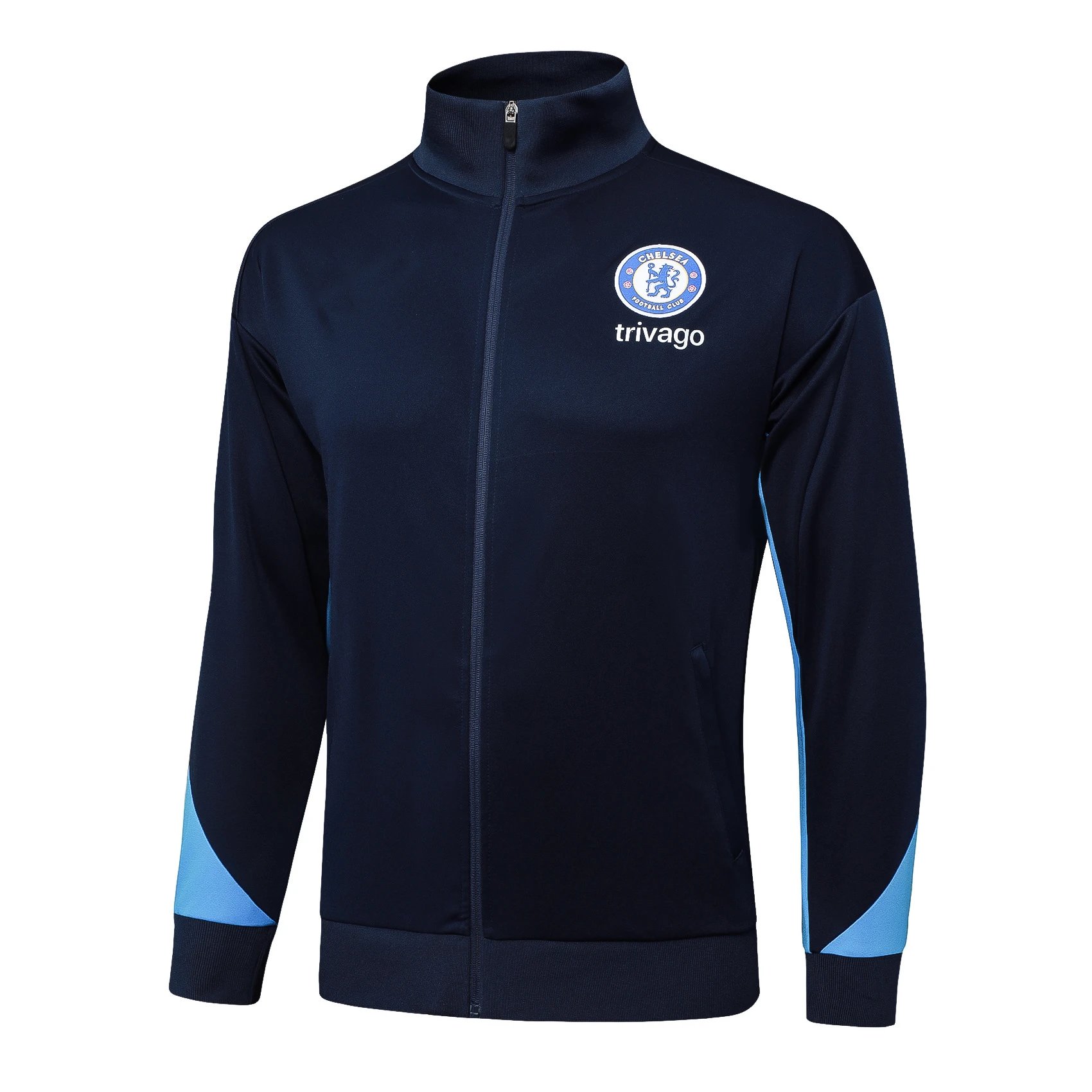 CBF x Artist Collaboration Christ the Redeemer Graphic Track Jacket Blue Outerwear - 8