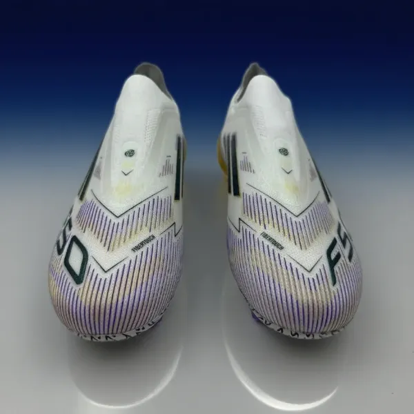 Adidas Xeno F50 Turf Soccer Cleats Black Lime Green Sneakers - 22