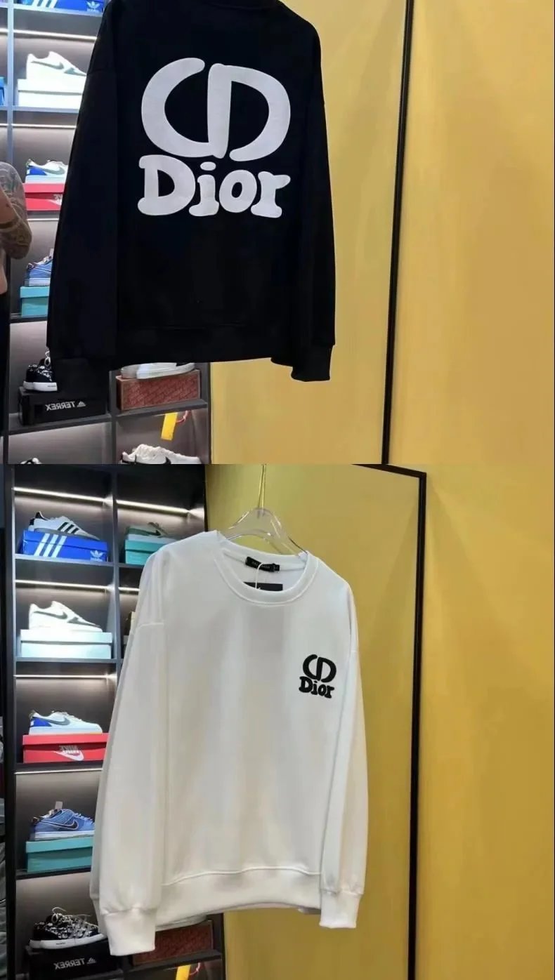 Dior Floral Embroidered Logo Hoodie White - 27
