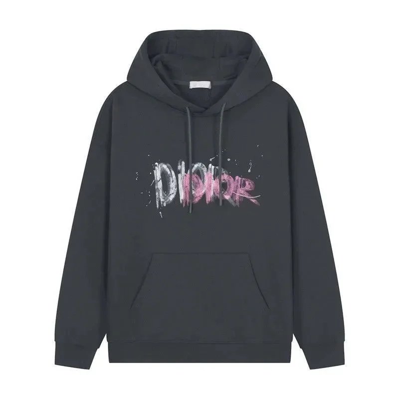 Dior Floral Embroidered Logo Hoodie White - 29