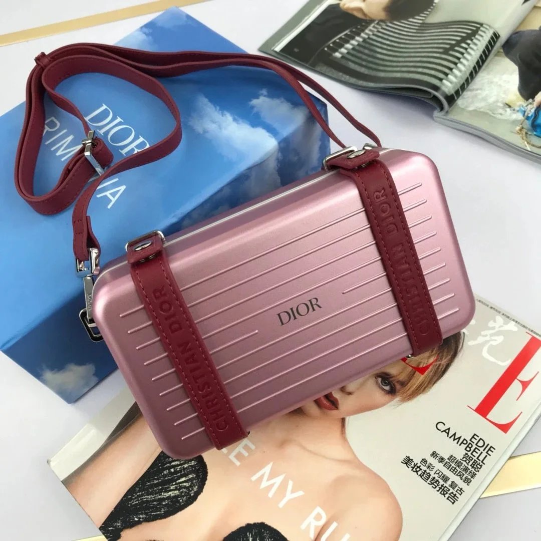 Dior Crossbody Bags Ribbed suitcase-style bag — RIM x DIOR Collaboration 05