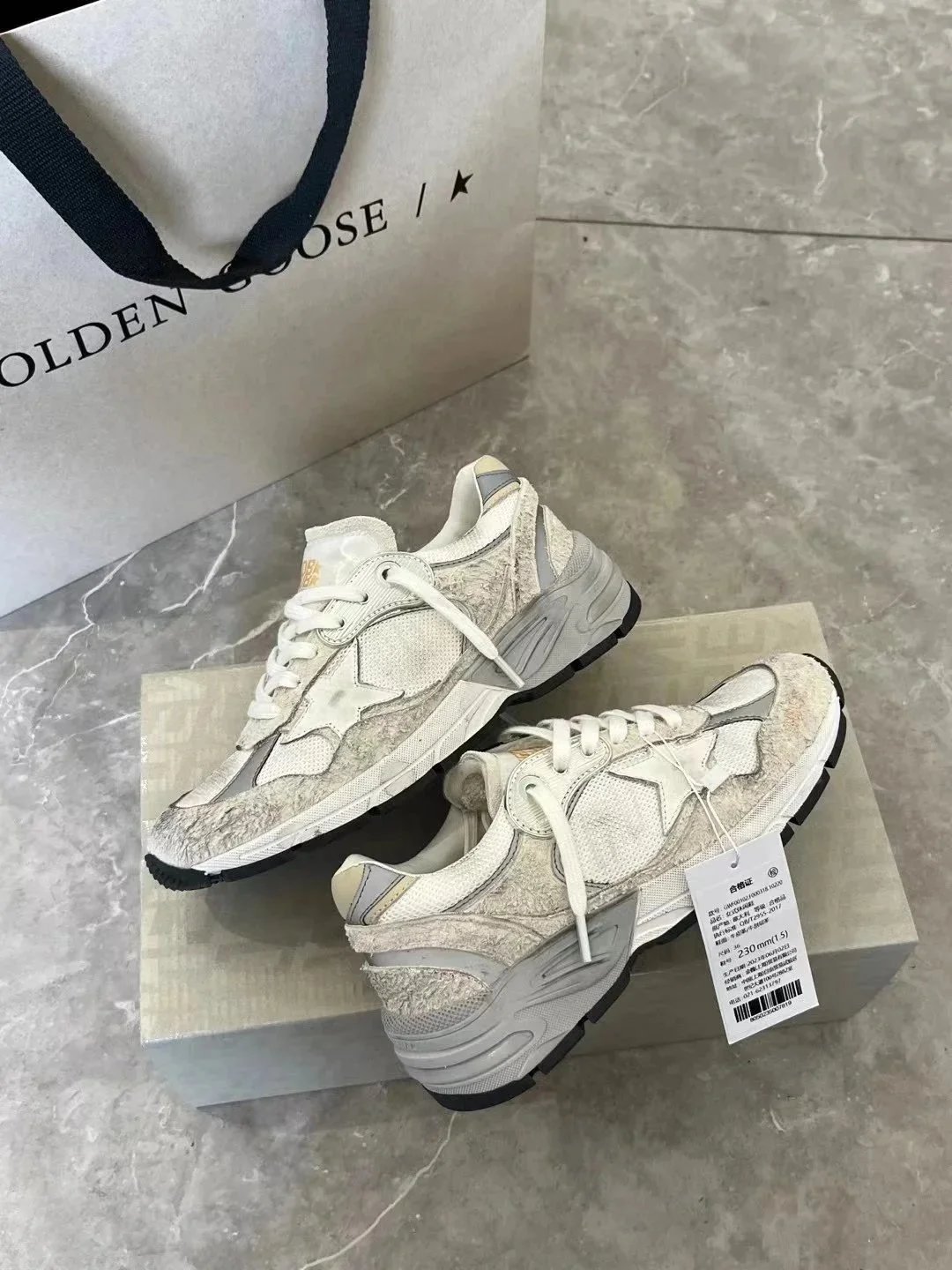 Golden Goose Sneakers Super-Star low-top star — 28