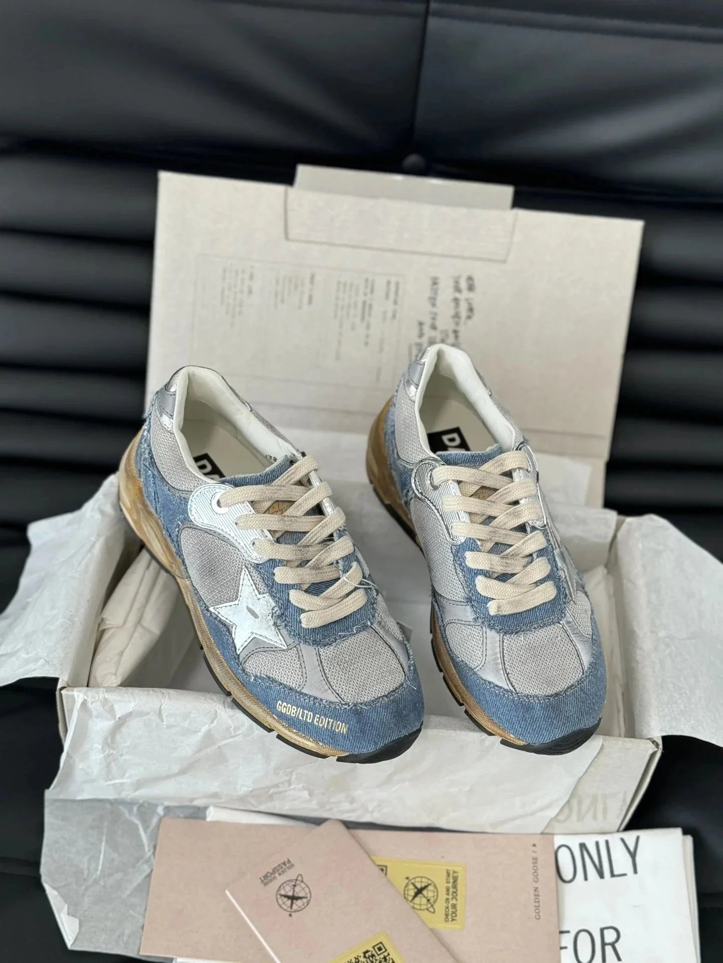 Golden Goose Sneakers Super-Star low-top star — 39
