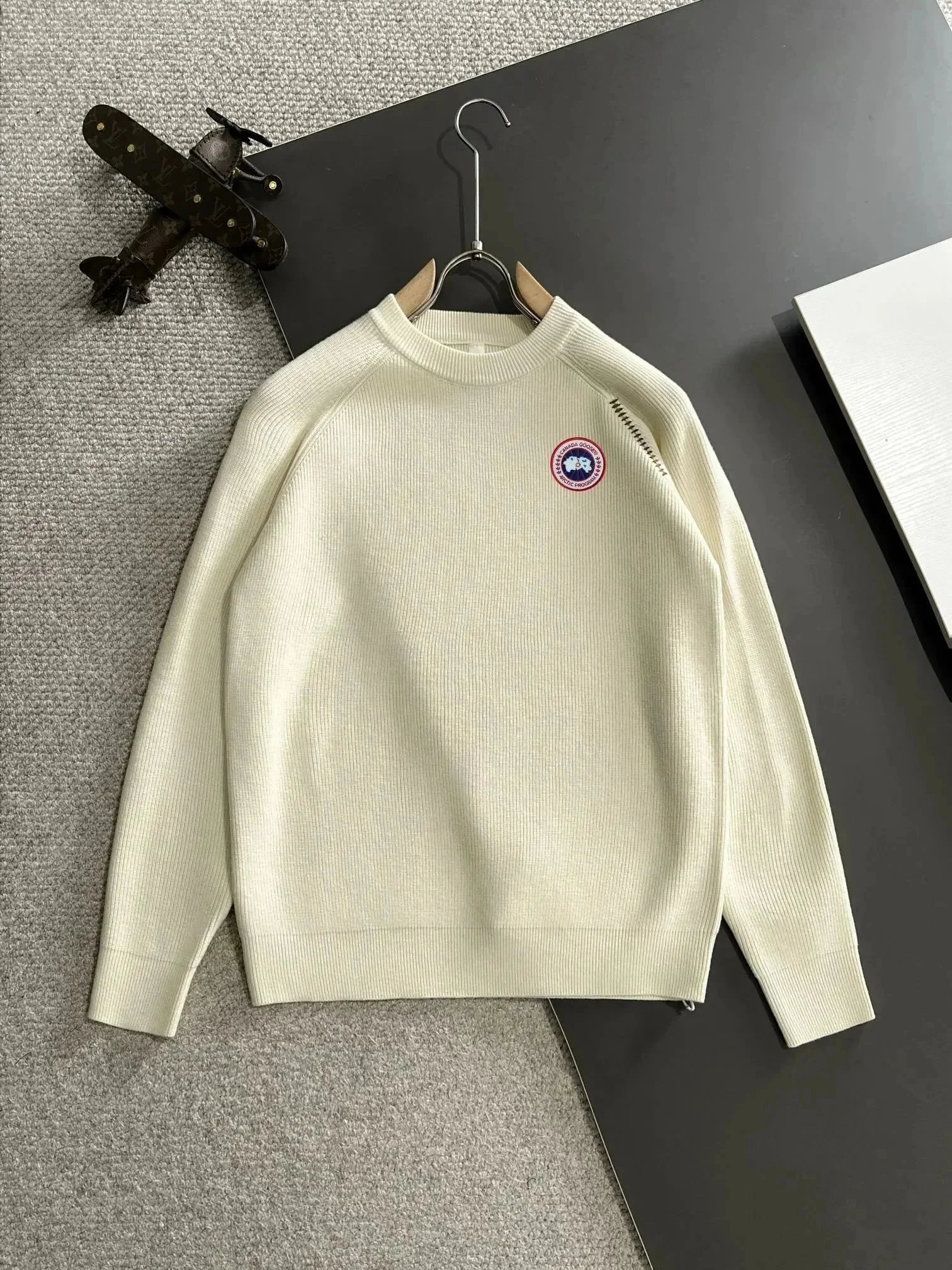Canada Goose Knitwear Crewneck Astronaut Jacquard Sweater — 7