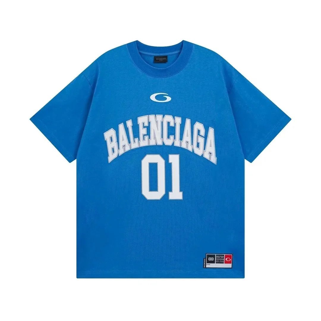 Balenciaga T-Shirts Logo Graphic Short-Sleeve T-Shirt — 3-3