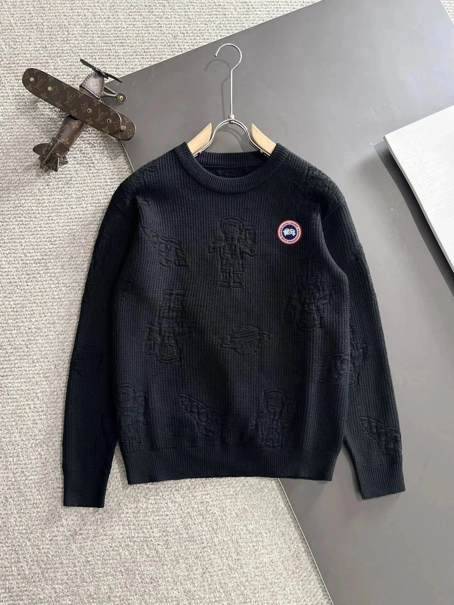 Canada Goose Knitwear Crewneck Astronaut Jacquard Sweater image 2