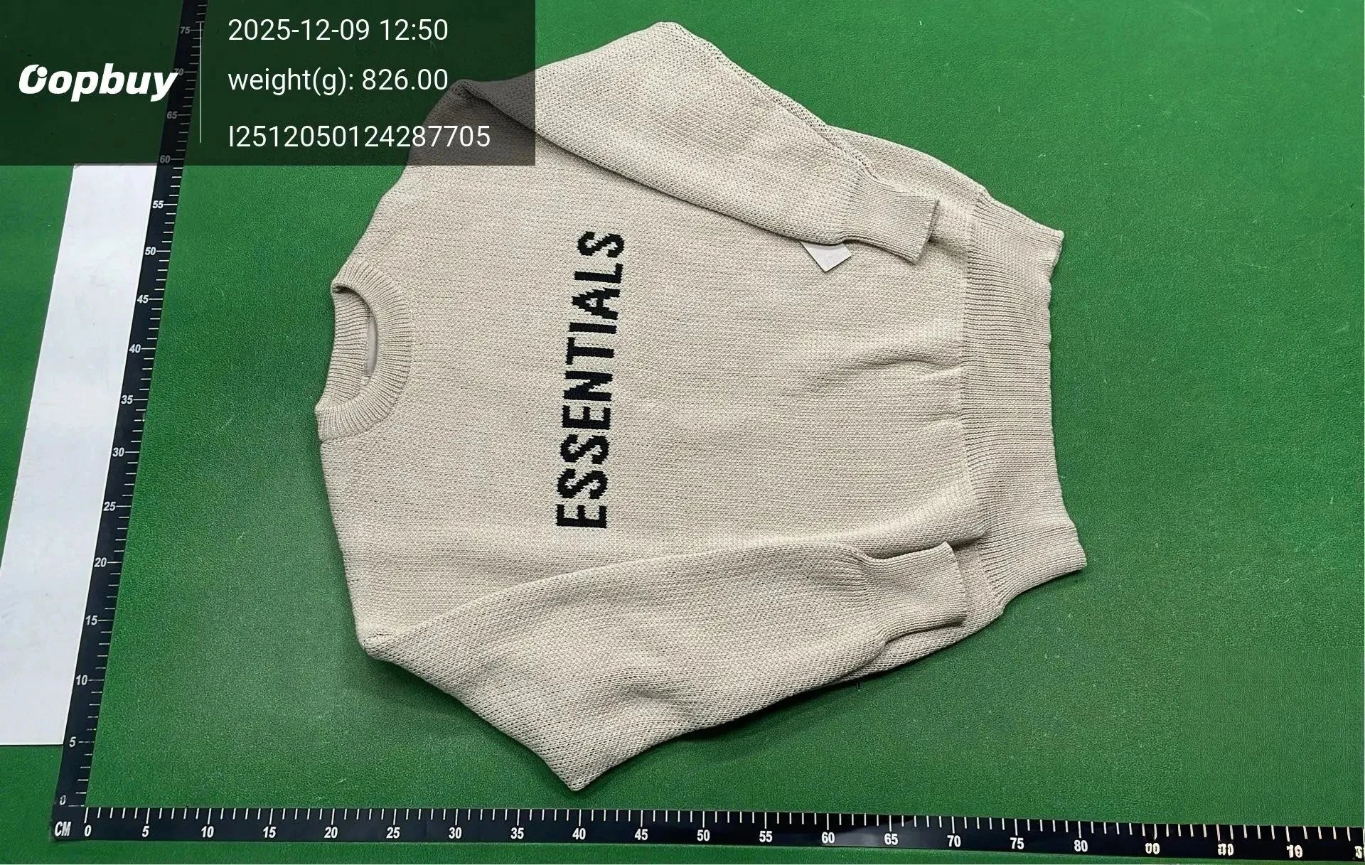EMZE Knitwear Zip-Up Mock-Neck Logo Knit Cardigan image 14