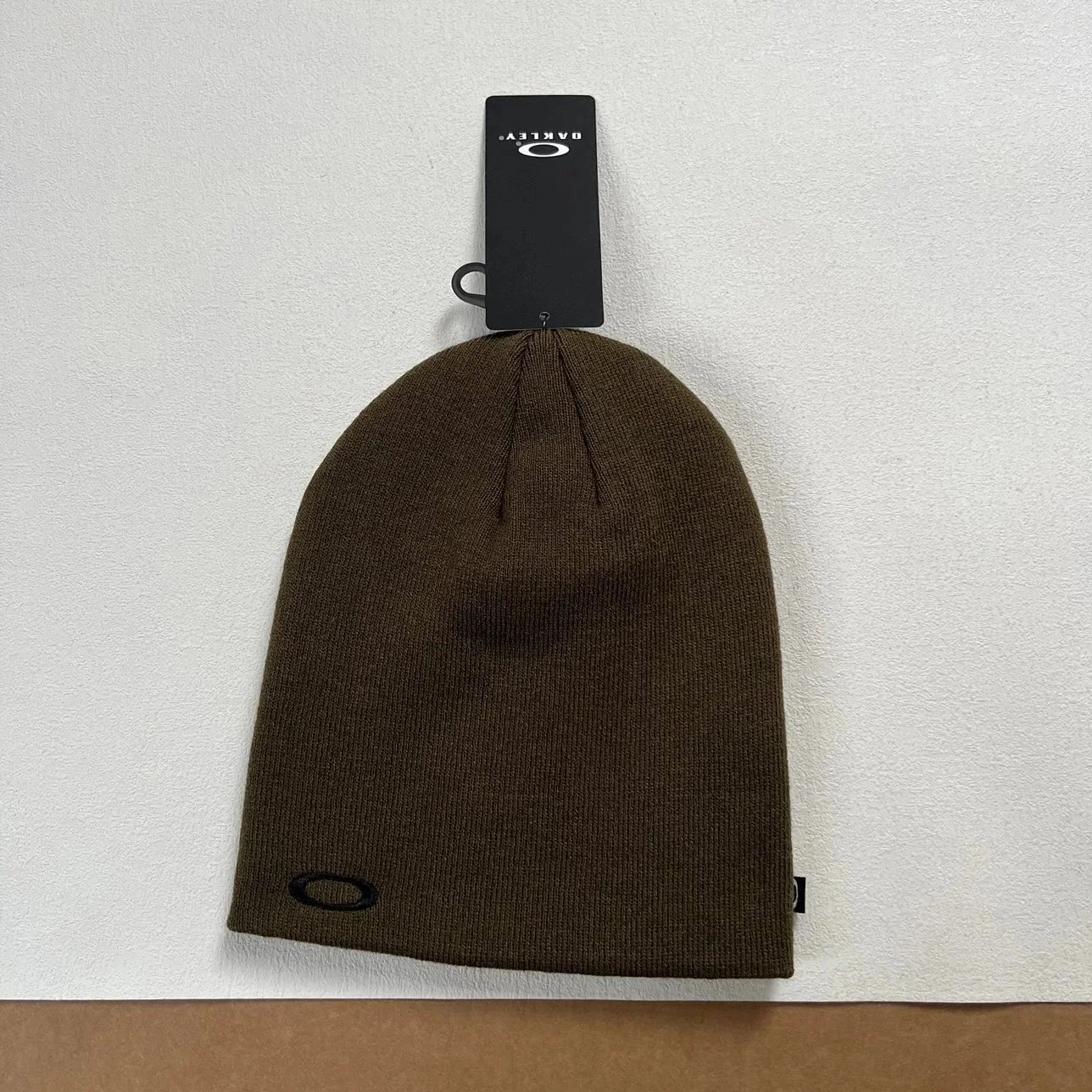 Oakley Hats Fire Knit Hat — Olive green