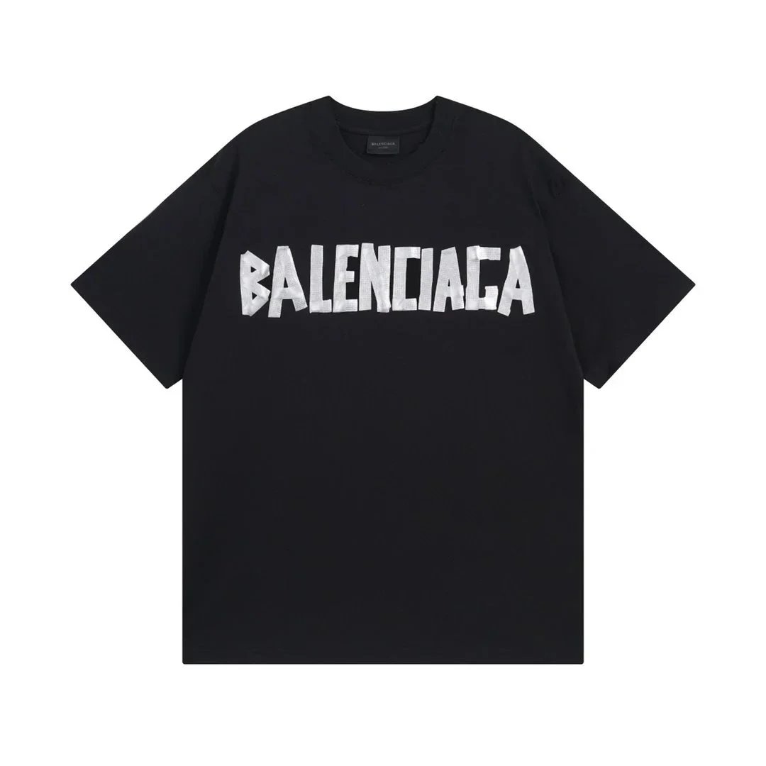 Balenciaga T-Shirts Logo Graphic Short-Sleeve T-Shirt — 6-1