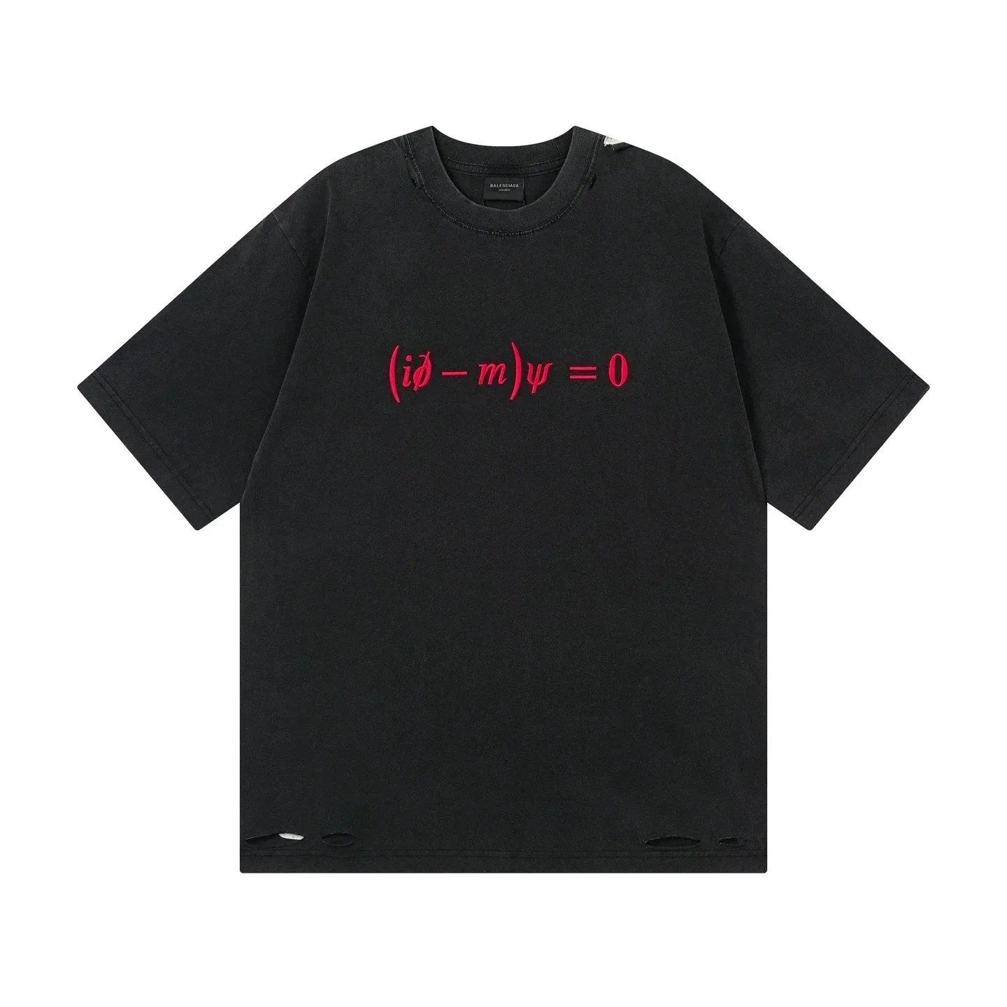 Balenciaga T-Shirts Logo Graphic Short-Sleeve T-Shirt — 27