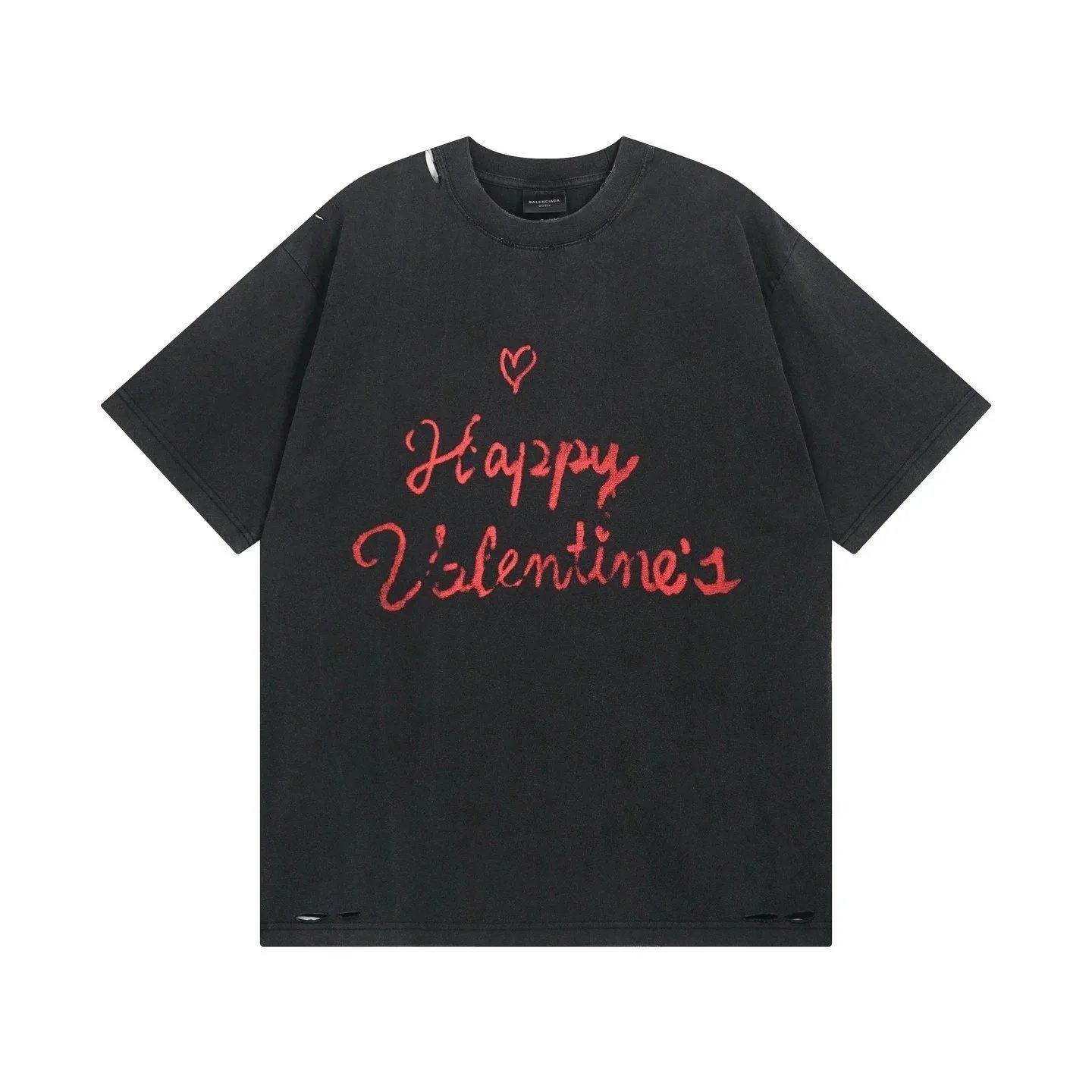Balenciaga T-Shirts Logo Graphic Short-Sleeve T-Shirt — 11-1