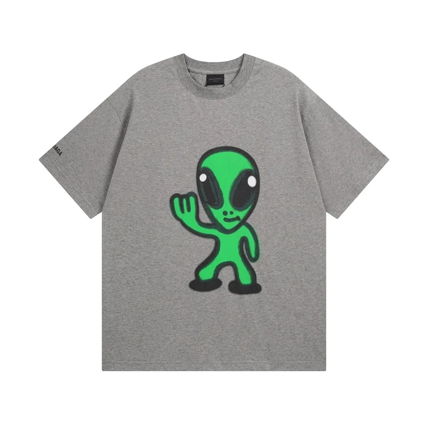 Balenciaga T-Shirts Logo Graphic Short-Sleeve T-Shirt — 12