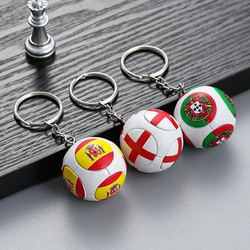 Unbranded Uncategorized Country Flag Football Keychain image 4