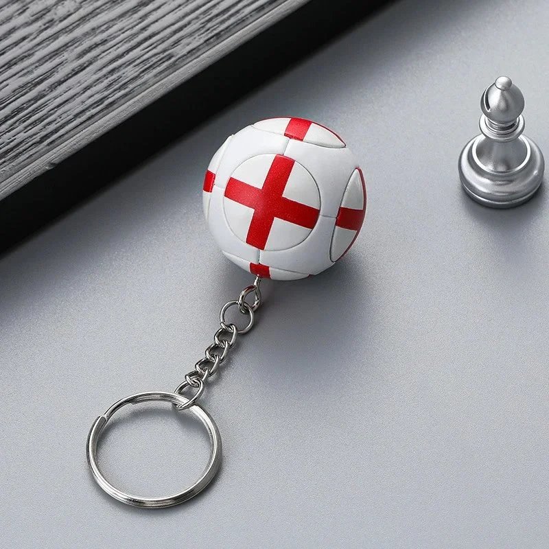 Unbranded Uncategorized Country Flag Football Keychain — England
