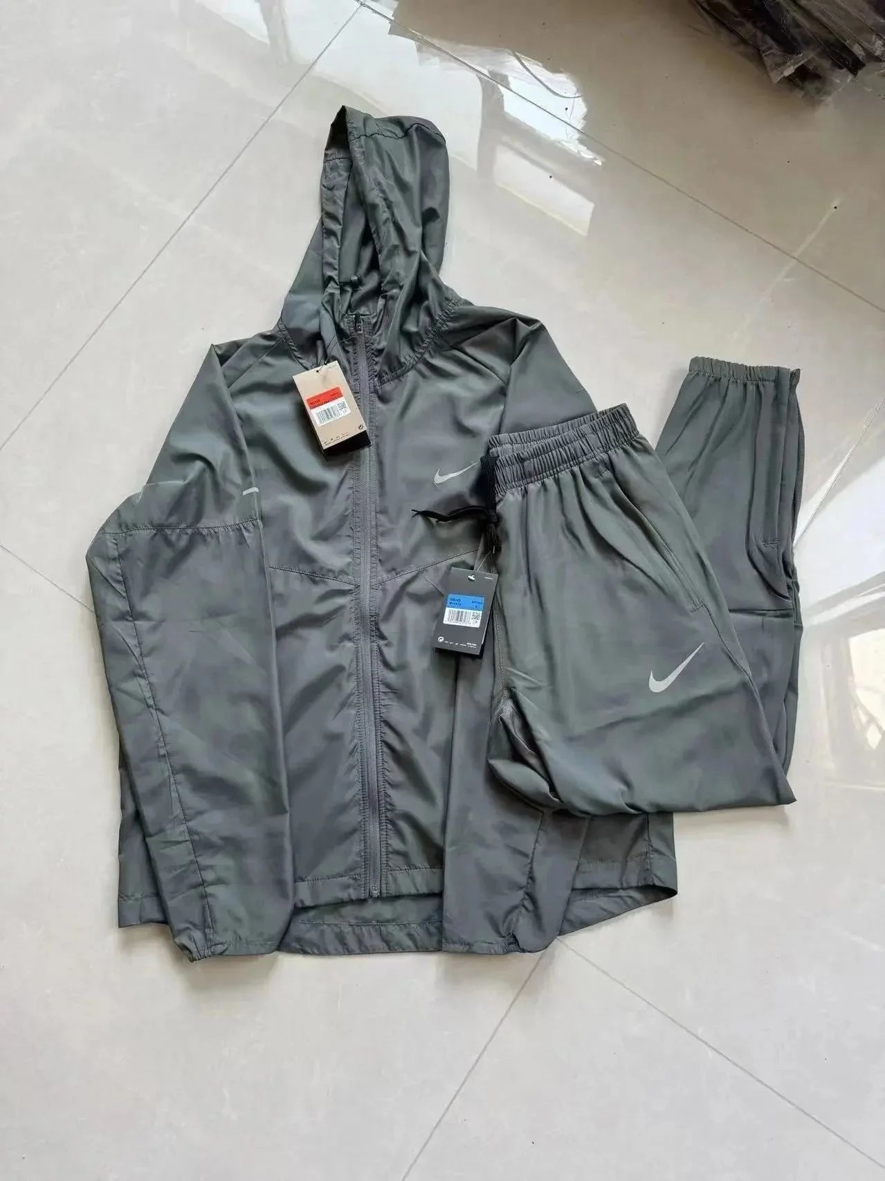 Nike Tracksuits Zip-Up Track Jacket and Pants Set — 008