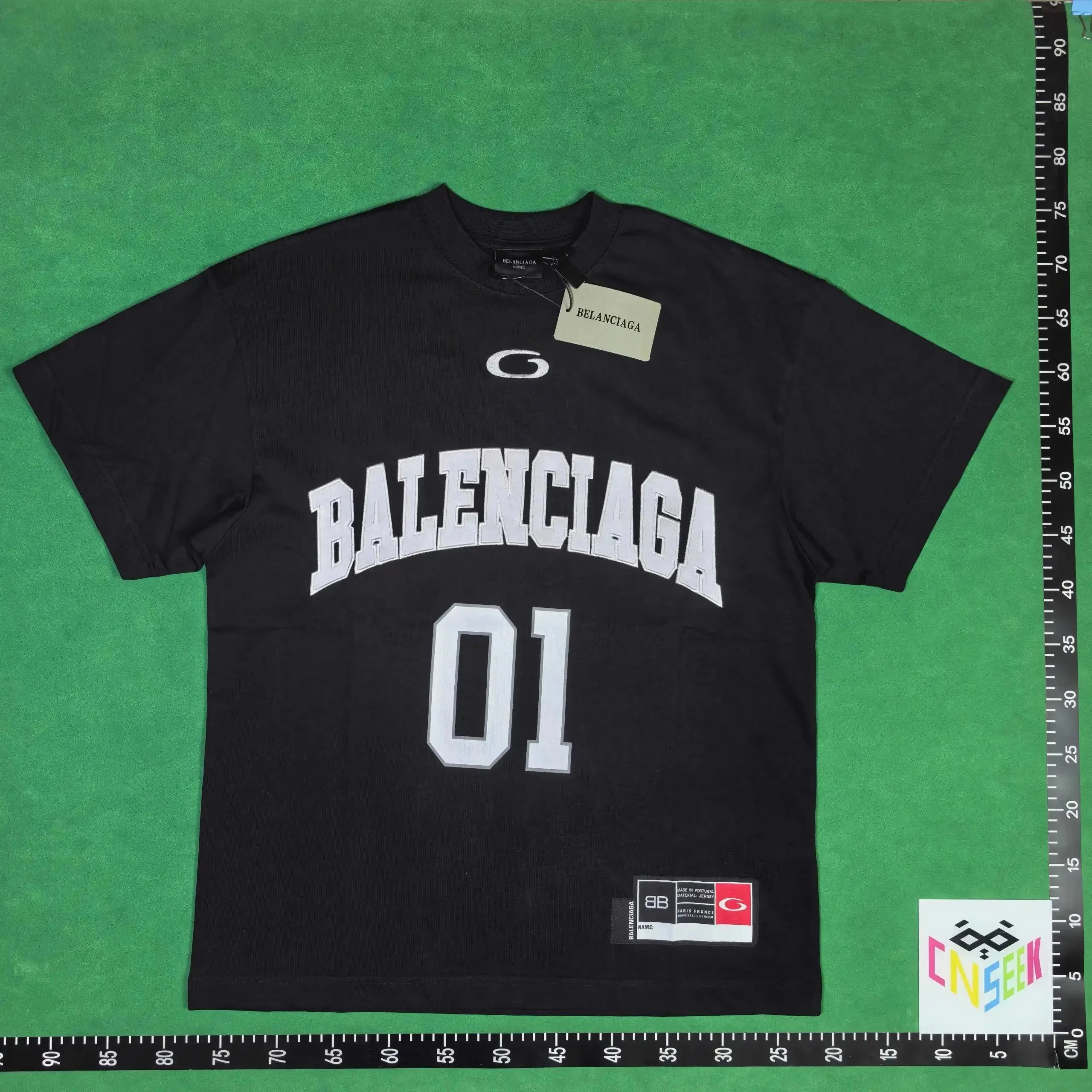Balenciaga T-Shirts Logo Graphic Short-Sleeve T-Shirt image 3