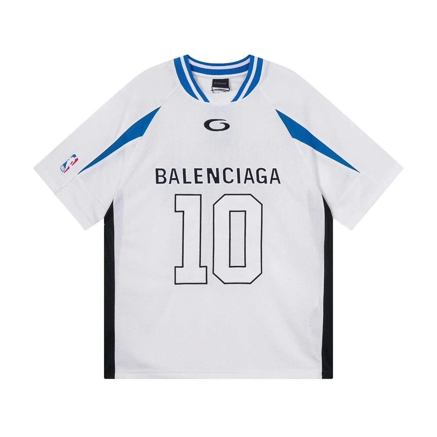 Balenciaga T-Shirts Logo Graphic Short-Sleeve T-Shirt — 1-2