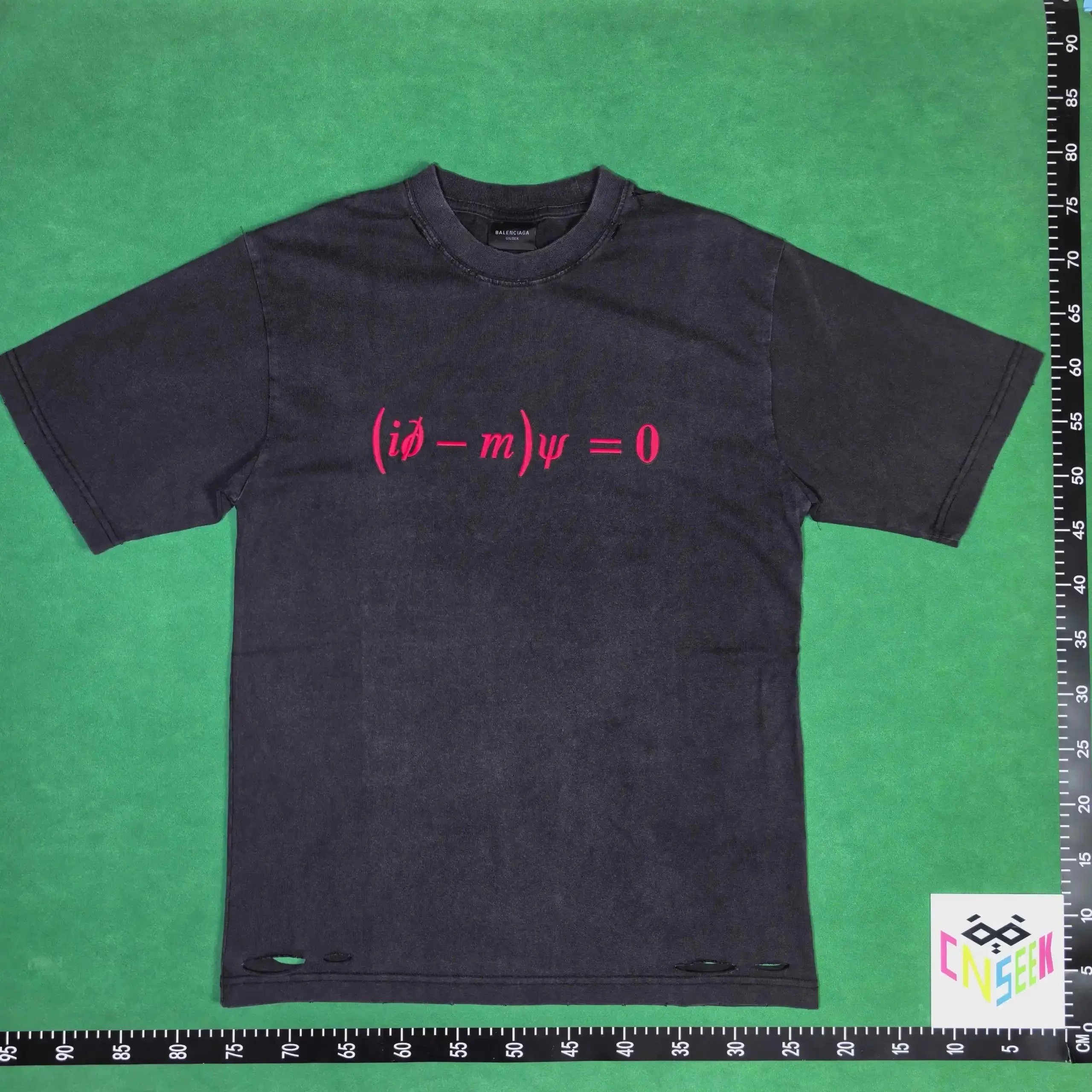 Balenciaga T-Shirts Logo Graphic Short-Sleeve T-Shirt image 5