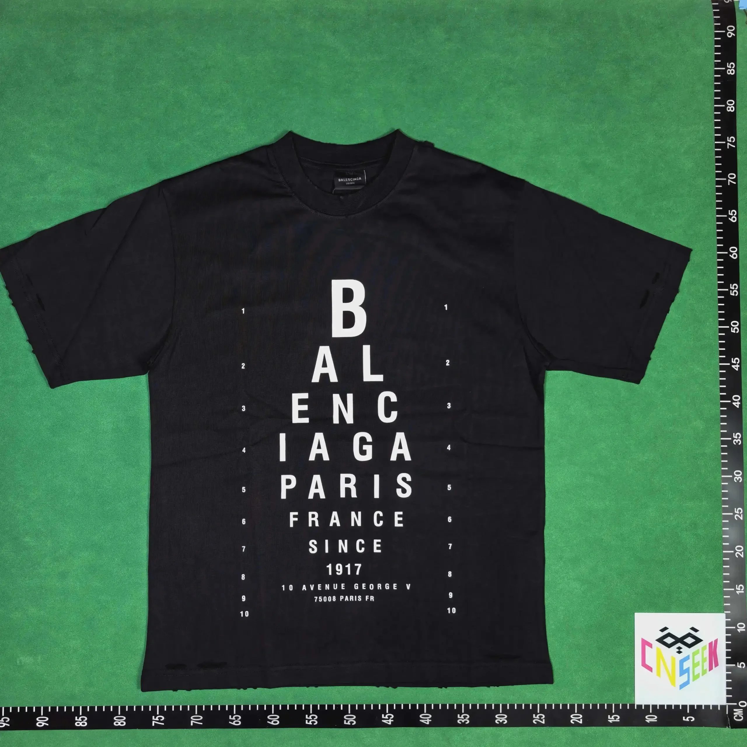 Balenciaga T-Shirts Logo Graphic Short-Sleeve T-Shirt image 7