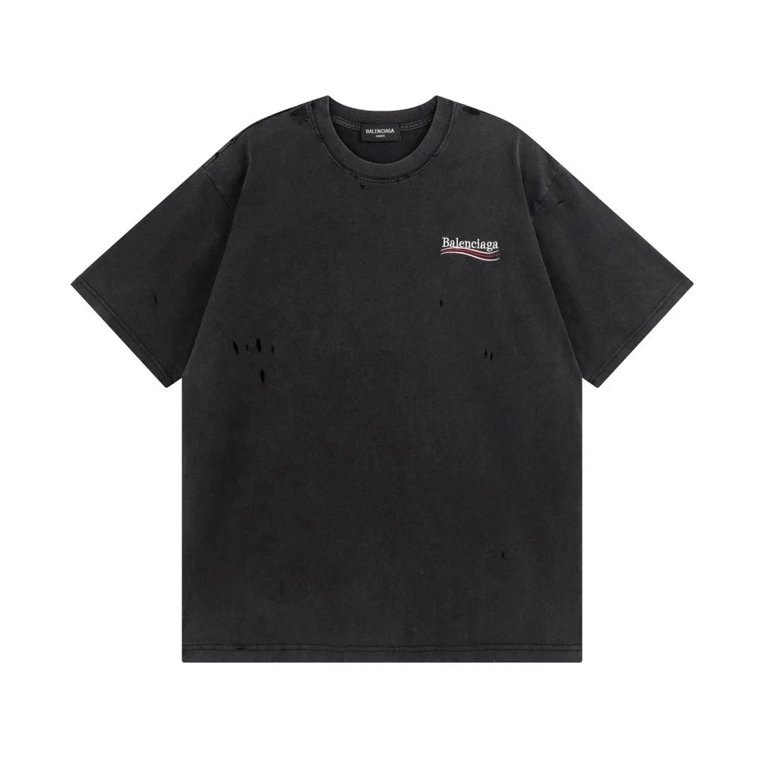 Balenciaga T-Shirts Logo Graphic Short-Sleeve T-Shirt — 20