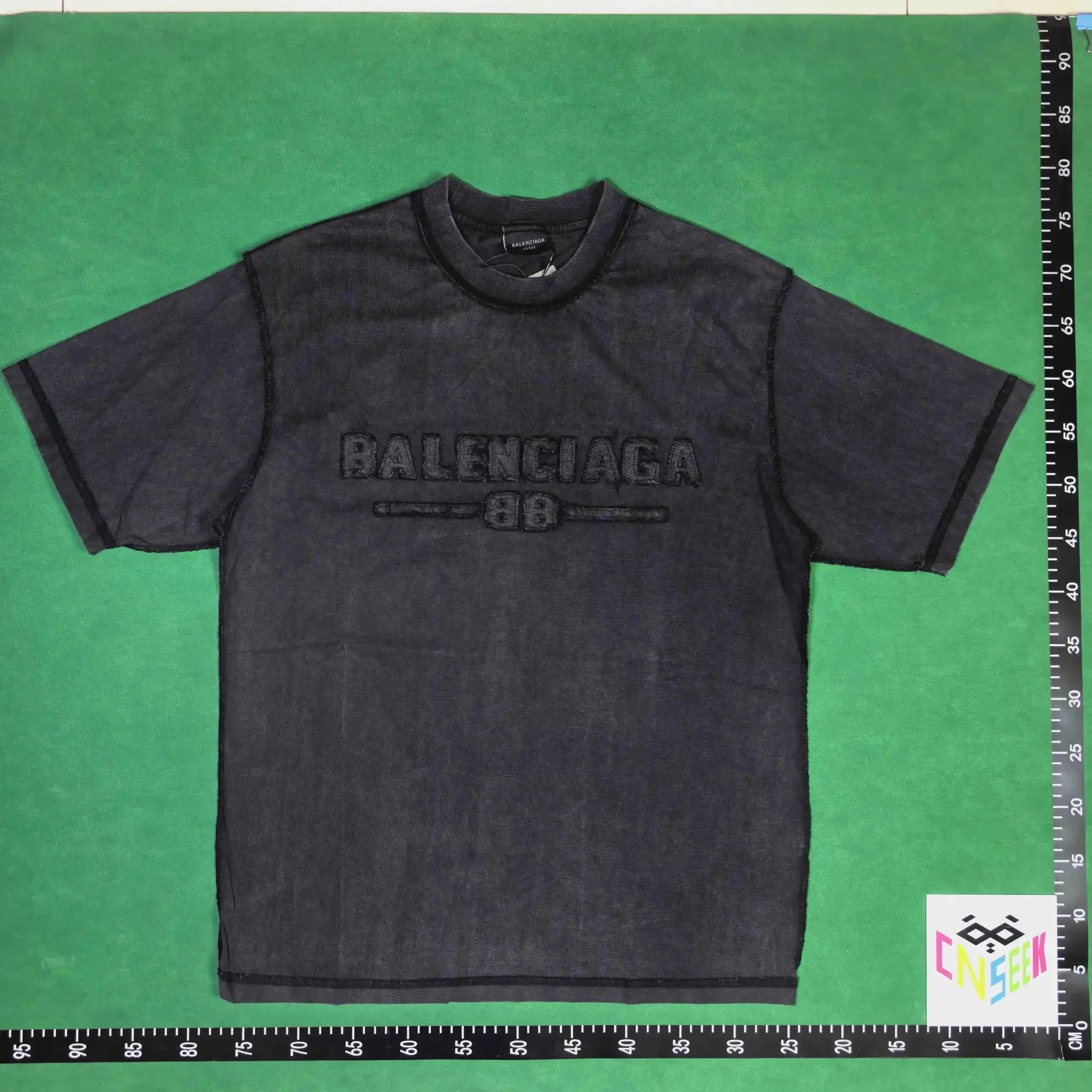 Balenciaga T-Shirts Logo Graphic Short-Sleeve T-Shirt image 6