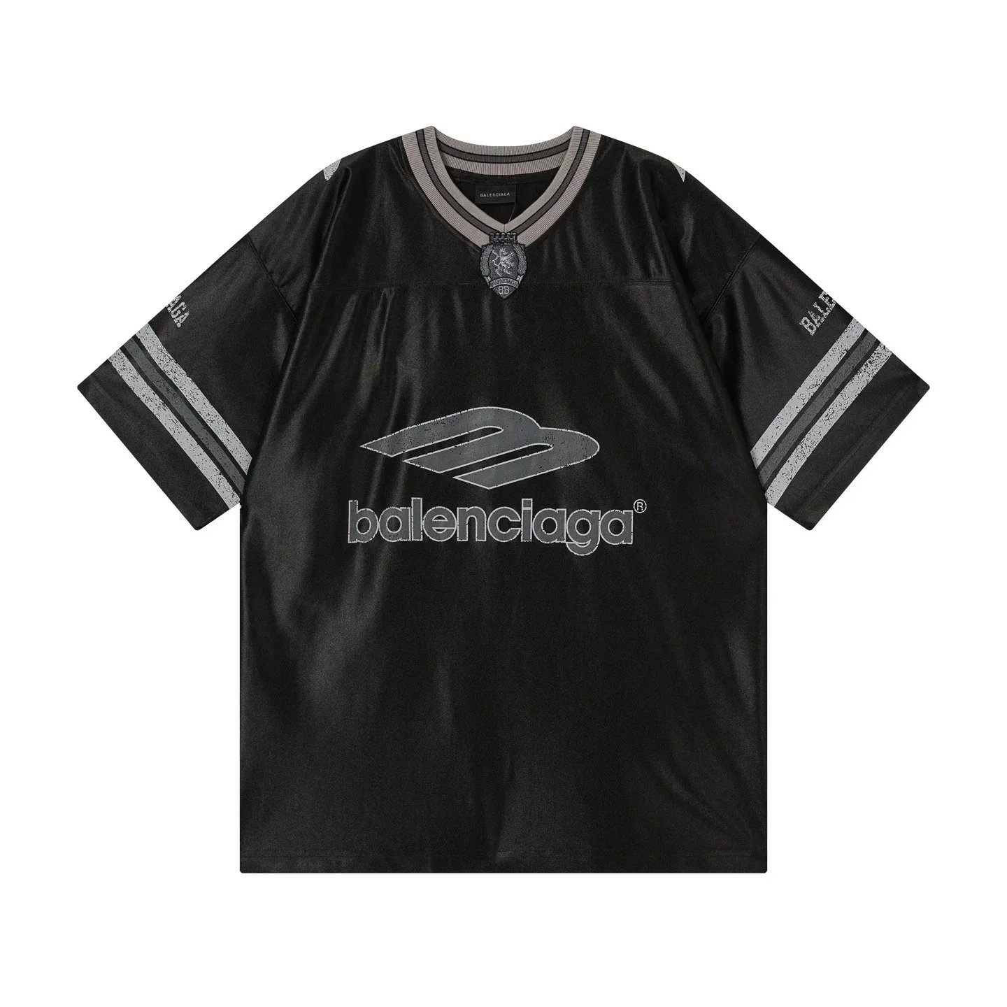 Balenciaga T-Shirts Logo Graphic Short-Sleeve T-Shirt — 2-1
