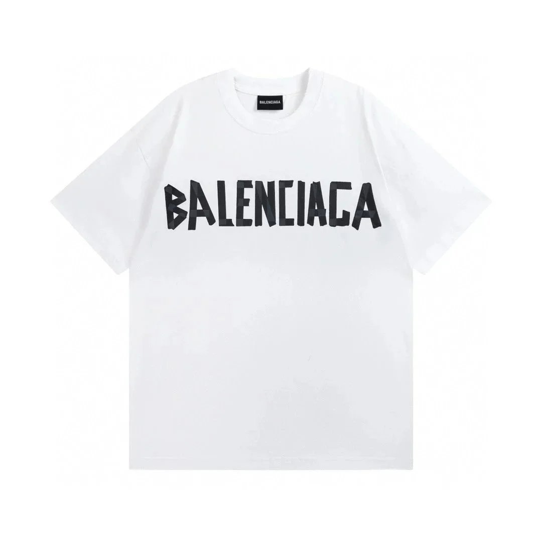 Balenciaga T-Shirts Logo Graphic Short-Sleeve T-Shirt — 18