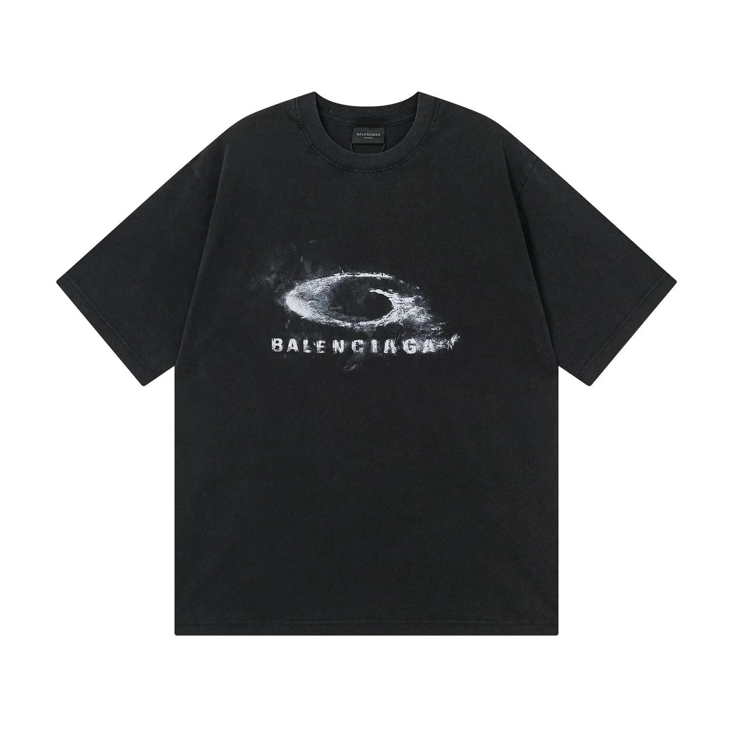Balenciaga T-Shirts Logo Graphic Short-Sleeve T-Shirt — 14