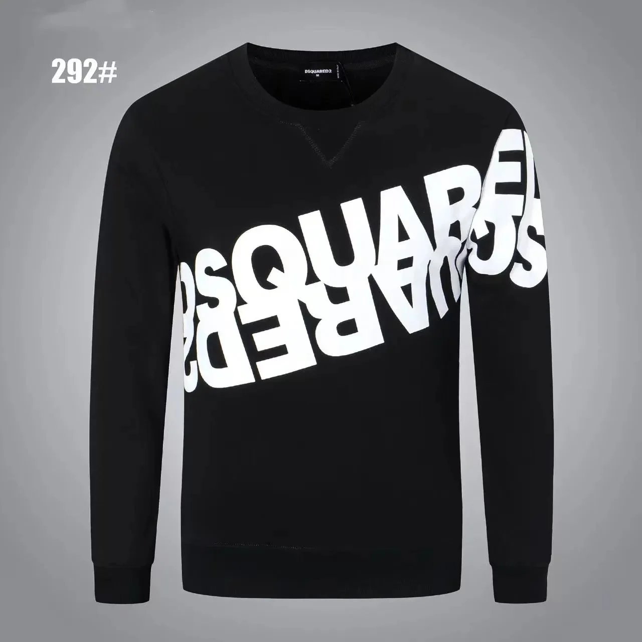 Dsquared2 Black Letter Sweatshirt - rep longsleeve