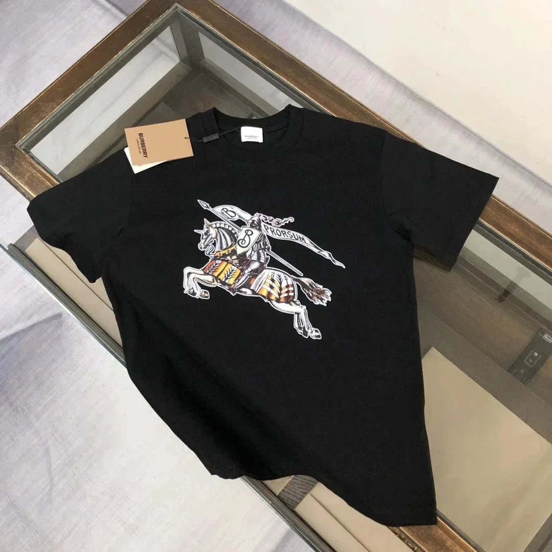 Burberry T-Shirts Short-Sleeve Graphic Logo T-Shirt — 06